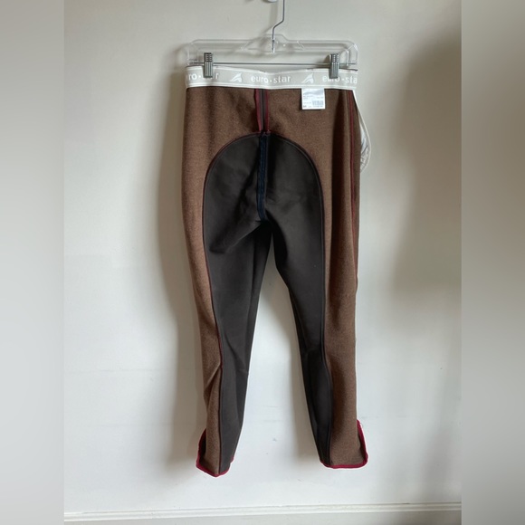 Euro-Star Luna Riding Breeches Length 30" waist 28" Brown - Picture 7 of 12